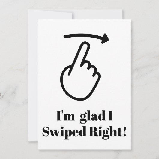 バおもしろいンタインのカード右にスワイプしてよかった シーズンカード (正面)