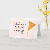 バおもしろいンタインのカード カード (黄色い花)