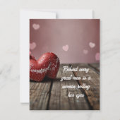 バおもしろいンタインのカード シーズンカード (正面)