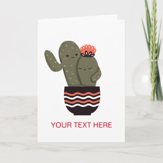 バおもしろいンタインのカード シーズンカード (正面)