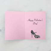 バおもしろいンタインのカード シーズンカード (内部)