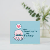 バおもしろいンタインのタコ シーズンポストカード (スタンド正面)