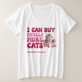 バおもしろいンタインの自己愛 プラスサイズTシャツ