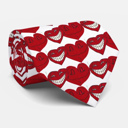 バおもしろいンタイン ネクタイ (ロール)