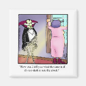 バおもしろいンパイアハロウィーンユーモア磁石 マグネット (正面)