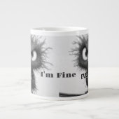 バおもしろいードよ素晴らしよ全素晴らして素晴らし ジャンボコーヒーマグカップ (正面)