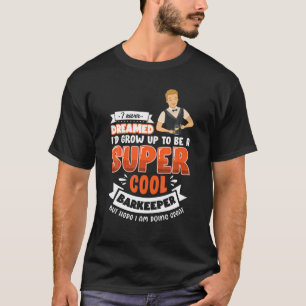 バおもしろいーマン・バーウーマンのバーキーパー贈答アイディア Tシャツ