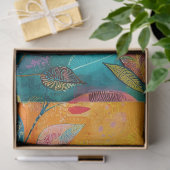 バお洒落カラフルードデコペ 薄葉紙 (ギフト)