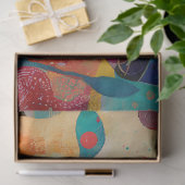 バお洒落カラフルードデコペ 薄葉紙 (ギフト)