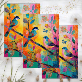 バお洒落カラフルードデコペ 薄葉紙