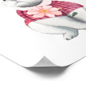 バお洒落ニーウッドランド子供部屋デコール ポスター (角)