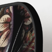 バお洒落ニーフローラパーソナライズされた ピックルボールラケット (左詳細)