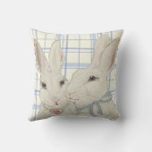 バお洒落ニーラビットブループライド復活祭 クッション (裏面)