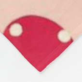 バお洒落レンタインズラブガーデン フリースブランケット (角)