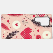 バお洒落レンタインズラブガーデン SAMSUNG GALAXYケース (裏面横)