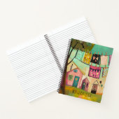 バお洒落ンタインイラストレーション ノートブック (内部)