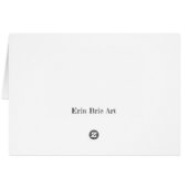 バお洒落ードアートノテカード (裏面横)