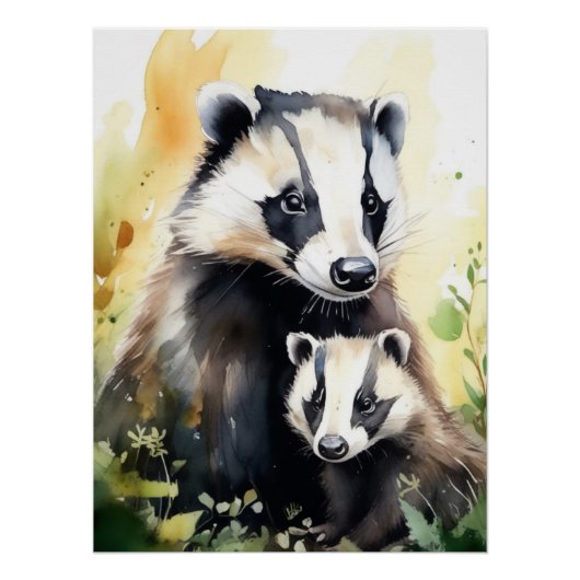 バかわいらしデガーファンタジーアートポスター ポスター (正面)