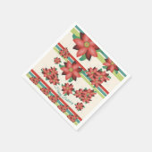 バかわいらしンドレッドの花のナプキン スタンダードカクテルナプキン (角)