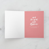 バはっきりしたモダンンタインの友人カード シーズンカード (内部)