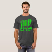 バアコードバーコードシープラム農業ファーム農家 Tシャツ (正面フル)
