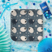 バアバアブラックシープ ペーパープレート (パーティー)