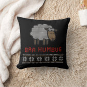 バアフンバグクリスマスヒツジ装飾用クッション クッション (ブランケット)
