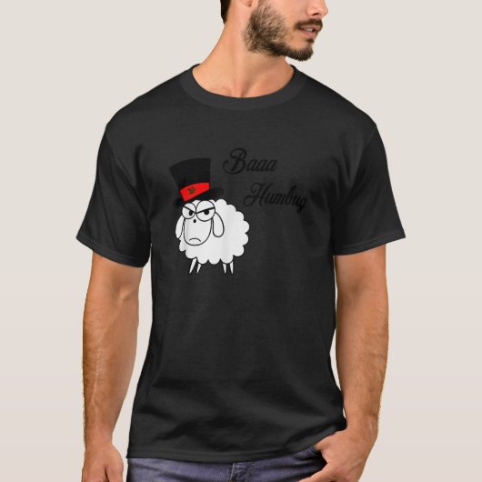 バアフンバグヒツバおもしろいフンバグホリデークリスチム Tシャツ (正面)