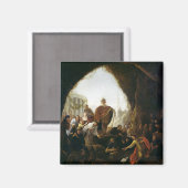 バアルのドラゴンを殺すダニエル マグネット (正面/裏面)