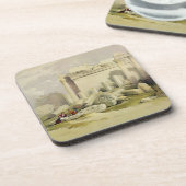 バアルの寺院の東の柱廊玄関の台なし コースター (左側)