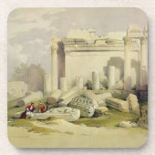 バアルの寺院の東の柱廊玄関の台なし コースター (正面)