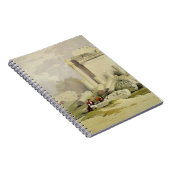 バアルの寺院の東の柱廊玄関の台なし ノートブック (右側)