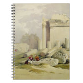 バアルの寺院の東の柱廊玄関の台なし ノートブック (正面)