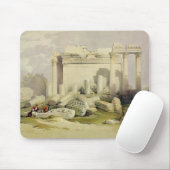 バアルの寺院の東の柱廊玄関の台なし マウスパッド (マウス)