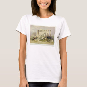 バアルの寺院の東の柱廊玄関の台なし Tシャツ
