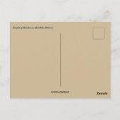 バアルベックレバノンのバクサス寺院 ポストカード (裏面)