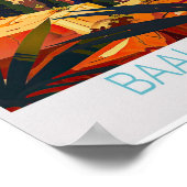 バアルベック旅行ポスター – レバノンのウォールアート特集 ポスター (角)