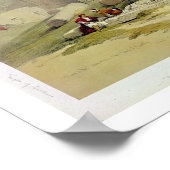 バアル寺院の東ポルティコの遺跡 ポスター (角)