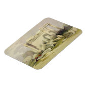 バアル寺院の東ポルティコの遺跡 マグネット (左側)