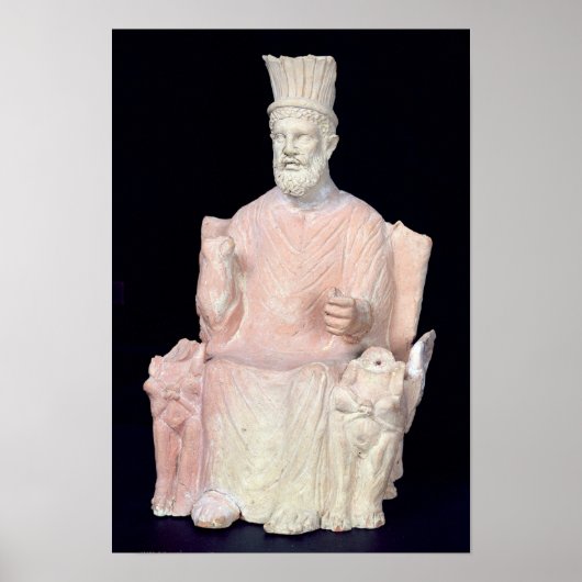 バアル・ハムモンは王座に座った ポスター (正面)