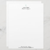 バアル(凸版印刷のスタイル、2色) レターヘッド (正面/裏面)