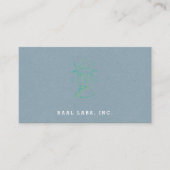 バアル(凸版印刷のスタイル、2色) 名刺 (正面)