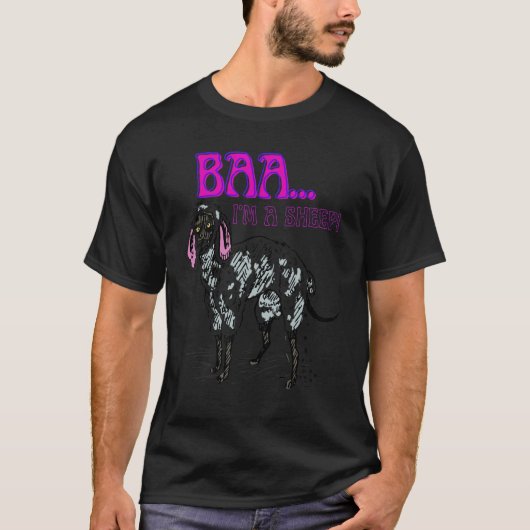 バア私は羊だ Tシャツ (正面)