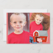 バア・オーインク・ムー 誕生日招待状 招待状 (裏面)