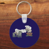 バア、バア、バ キーホルダー (裏面)