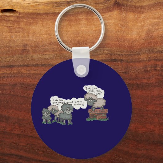バア、バア、バ キーホルダー (裏面)