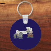 バア、バア、バ キーホルダー (正面)