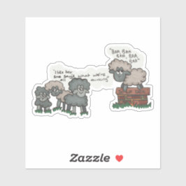 バア、バア、バ シール