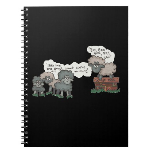 バア、バア、バ ノートブック (正面)