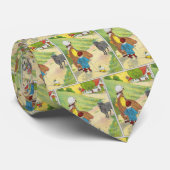 バア、バア、ブラックシープ、マザーグース子供部屋韻 ネクタイ (ロール)